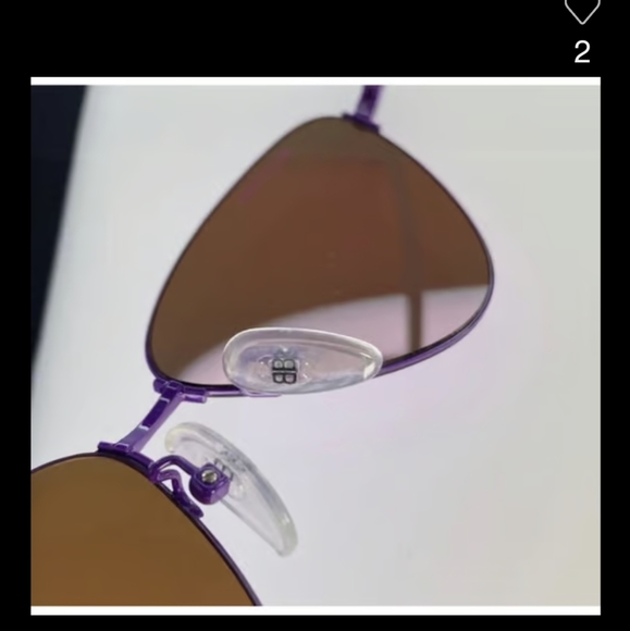 Balenciaga sunglasses 👓 %100 authentic 😎 - Picture 12 of 13